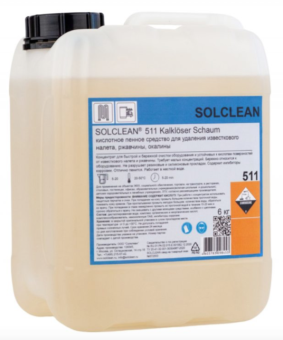Моющее средство SOLCLEAN 511 Kalkloser Shaum